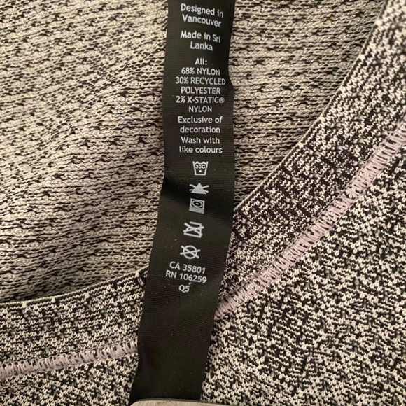 LULULEMON Men’s Marled Grey T Shirt sz L - Picture 7 of 7